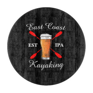 Cutting Board East Coast Kayaking est IPA beer
