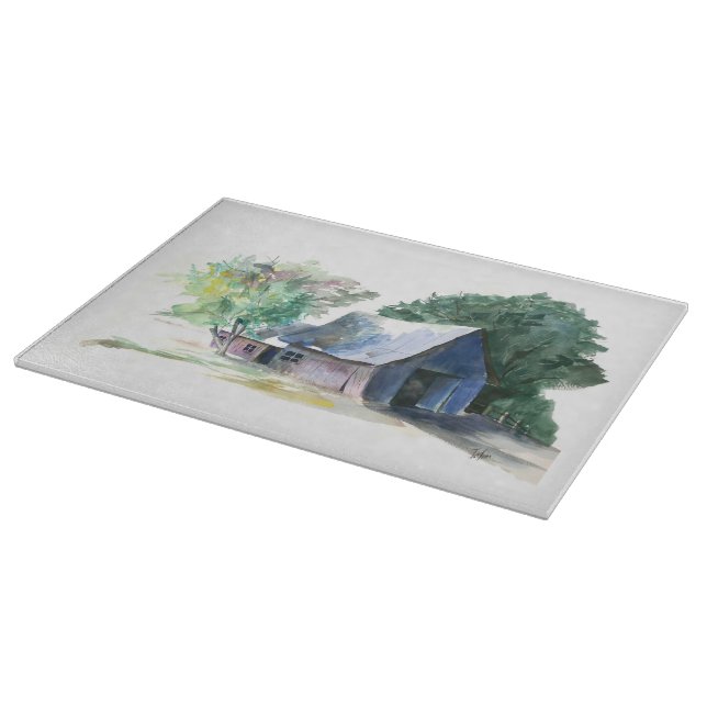 Cutting Board - Rural Barn (Corner)