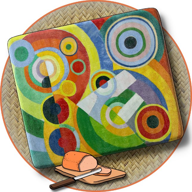CUTTING BOARD - "Rythme, Joie de vivre" - Delaunay (Creator Uploaded)