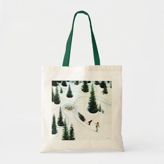 Cutting Down the Tree Tote Bag (Front)