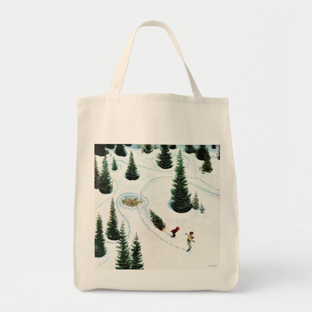 Cutting Down the Tree Tote Bag (Front)