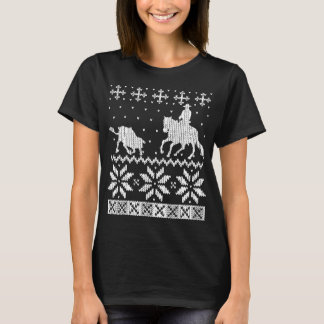 Cutting Horse Ugly Christmas Sweater