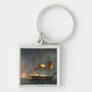 Cutting out of the Hermione from the Harbour of Po Key Ring