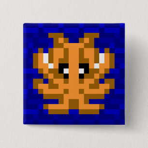 Cuttle Scuttle Camouflage Cuttlefish Badge