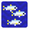 Cuttle Scuttle school of sardines sticker sheet