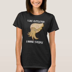 Cuttlefish For Men Women Sea Creature Animal T-Shirt