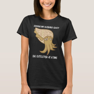 Cuttlefish For Women Mum Sea Creature Animal T-Shirt