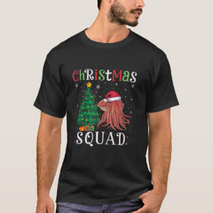 Cuttlefish Squad Boys Girls Kids Christmas Tree Li T-Shirt