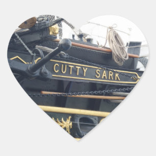 Cutty Sark Heart Sticker