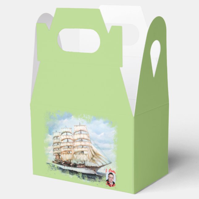 Cutty Sark Regatta Favour Box (Opened)