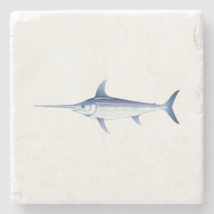 Cuttyhunk Island Swordfish Drink Coaster