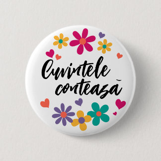 “Cuvintele contează” Button