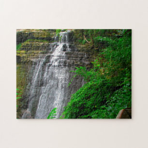 Cuyahoga Brandy wine falls Ohio. Jigsaw Puzzle