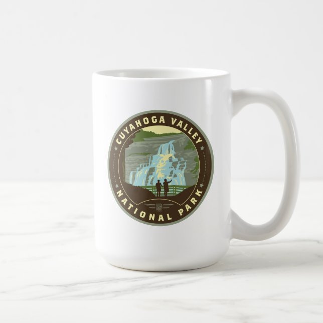 Cuyahoga National Park Coffee Mug (Right)