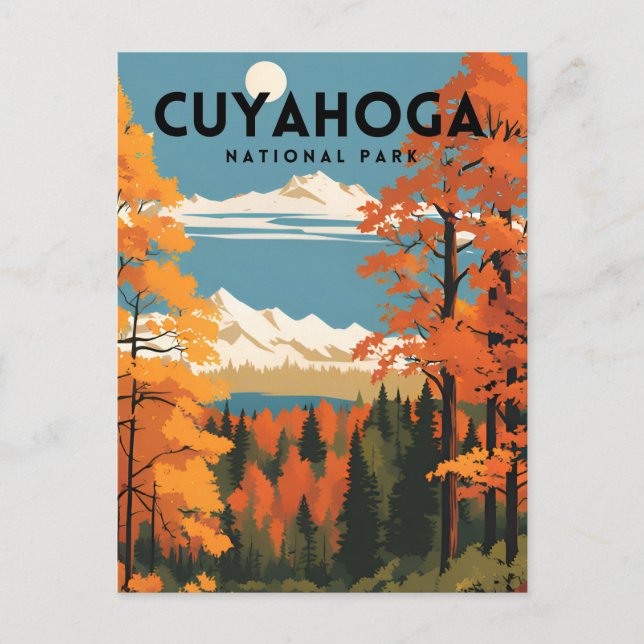 Cuyahoga National Park Travel Postcard (Front)