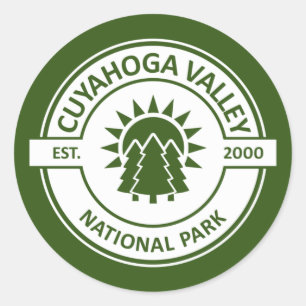 Cuyahoga Valley National Park Classic Round Sticker