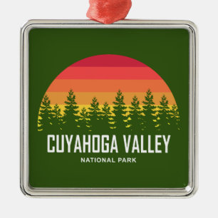 Cuyahoga Valley National Park Metal Ornament