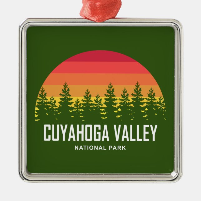 Cuyahoga Valley National Park Metal Ornament (Front)