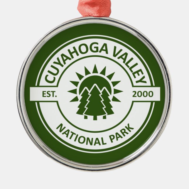 Cuyahoga Valley National Park Metal Ornament (Front)