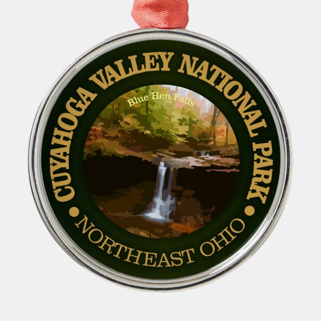 Cuyahoga Valley National Park Metal Ornament (Front)
