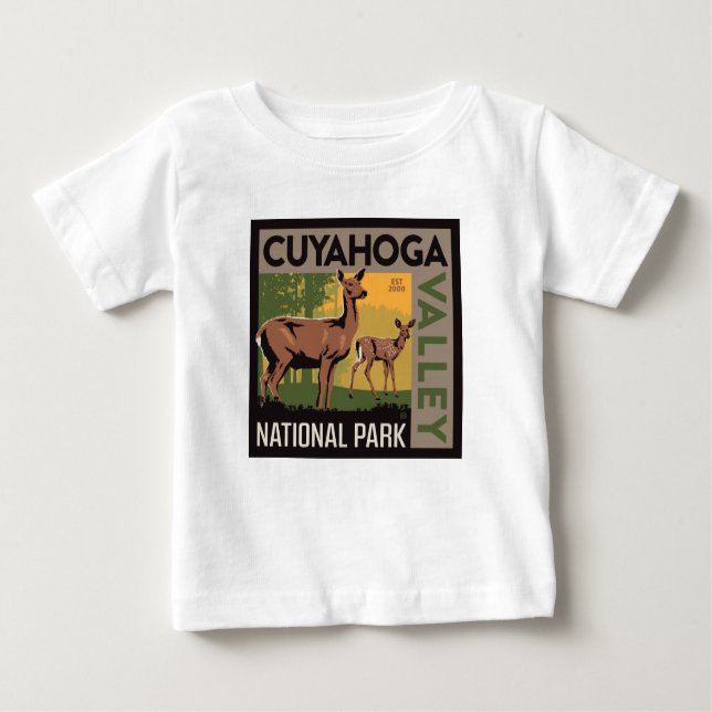 Cuyahoga Valley National Park | Ohio Baby T-Shirt (Front)