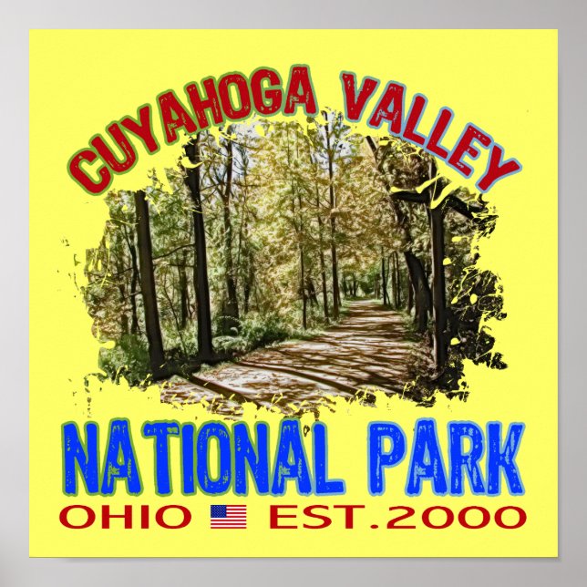 Cuyahoga Valley National Park, Ohio Poster (Front)