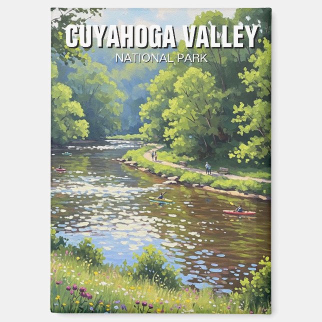Cuyahoga Valley National Park Ohio Travel Magnet (Front)