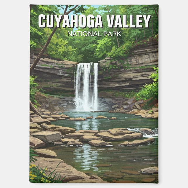 Cuyahoga Valley National Park Ohio Travel Magnet (Front)