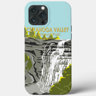  Cuyahoga Valley National Park Ohio Vintage iPhone 13 Pro Max Case