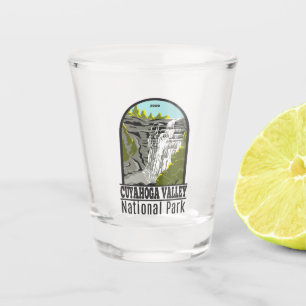 Cuyahoga Valley National Park Ohio Vintage Shot Glass