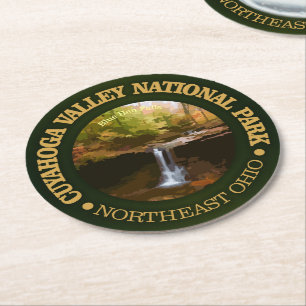 Cuyahoga Valley National Park Round Paper Coaster