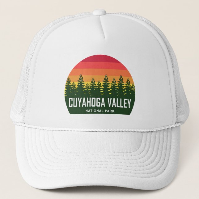 Cuyahoga Valley National Park Trucker Hat (Front)