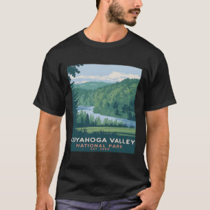 Cuyahoga Valley National Park Vintage Camping Men T-Shirt