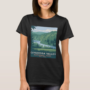 Cuyahoga Valley National Park Vintage Camping Men T-Shirt