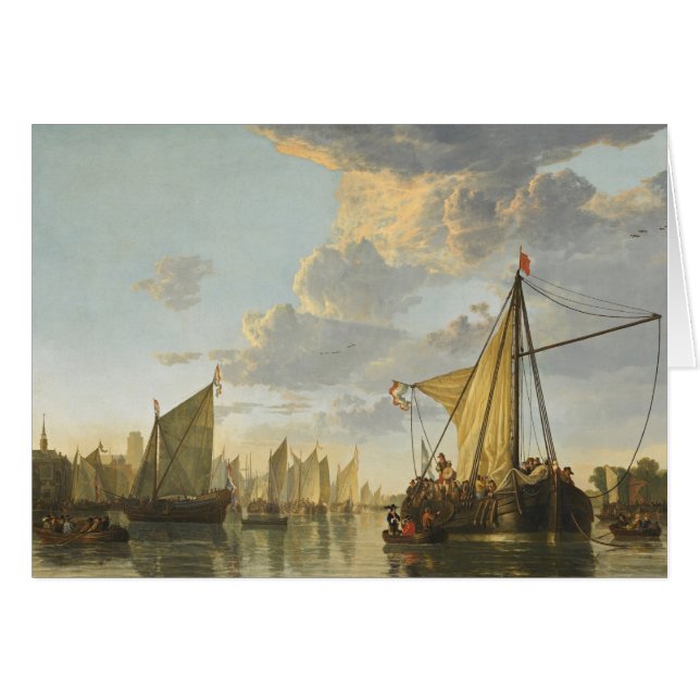 Cuyp’s The Maas greeting card (Front Horizontal)