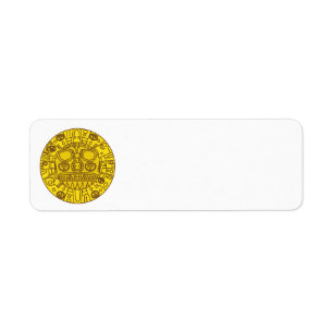 Cuzco Coat of Arms Return Address Label