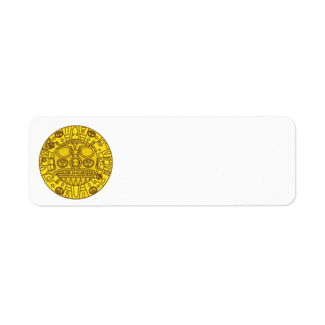 Cuzco Coat of Arms Return Address Label (Front)