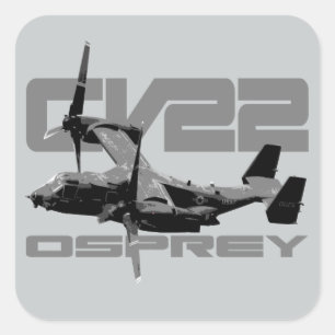 CV-22 OSPREY Square Stickers