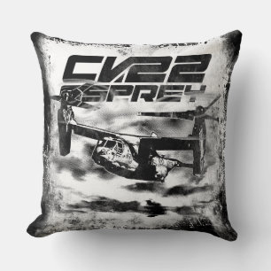CV-22 OSPREY Throw Pillow Throw Pillow