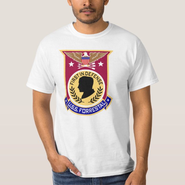 CVA-59, USS Forrestal T Shirt (Front)
