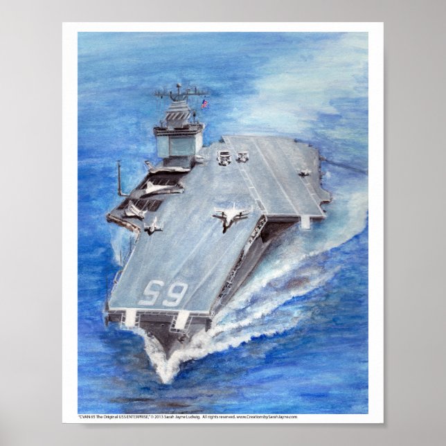 CVAN 65 Enterprise Poster (Front)