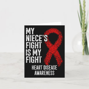 Cvd My Niece's Fight Is My Fight Heart Disease Awa Card