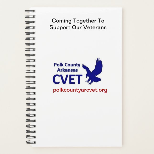 CVET Notebook Planner (Front)