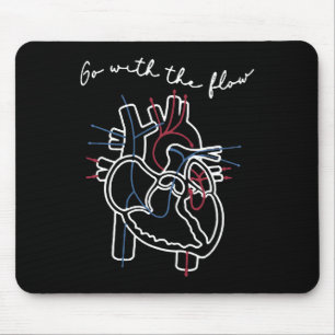 Cvicu Cardiac Nurse Anatomy Cardiology Human Heart Mouse Pad