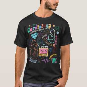 Cvicu Cardiac Nurse Retro Anatomy Cardiology Human T-Shirt