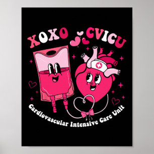 Cvicu Valentine Day Cardiovascular Intensive Care Poster