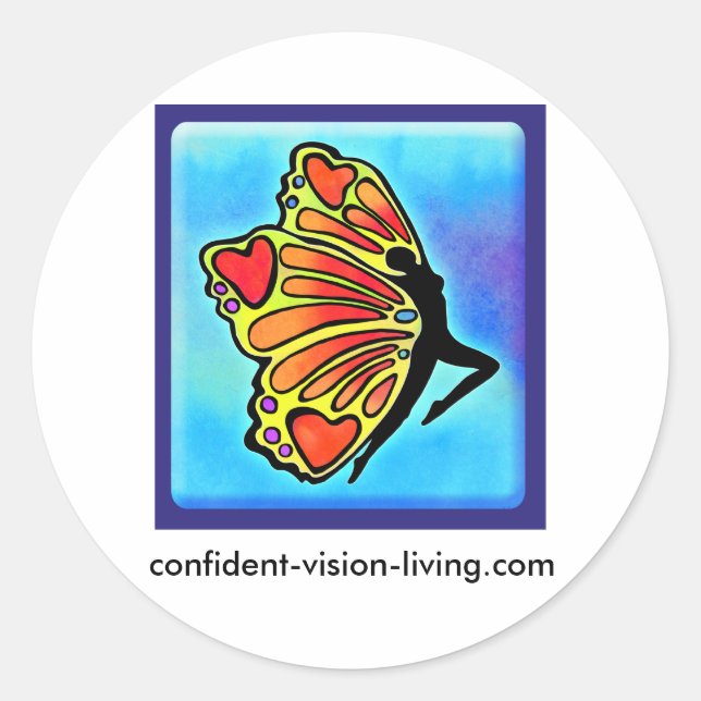 CVL Round Sticker (Front)