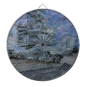CVN-65 USS ENTERPRISE DARTBOARD
