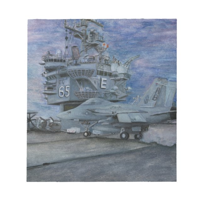 CVN-65 USS ENTERPRISE NOTEPAD (Front)