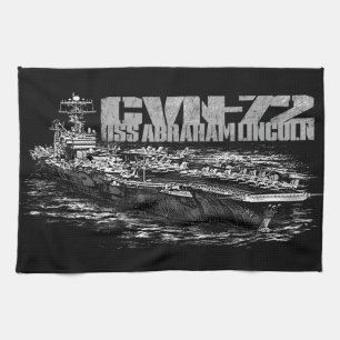 CVN-72 Abraham Lincoln Kitchen Towels